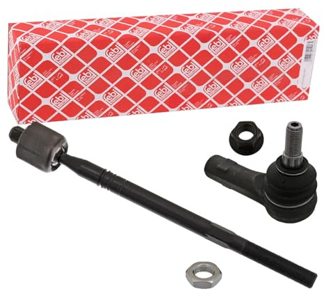 febi bilstein 37206 Tie Rod with end fitting, nut and lock nut, pack of one