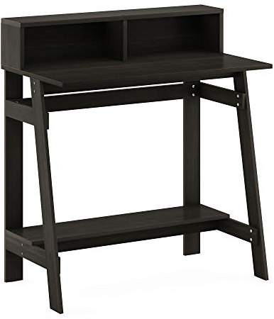 Furinno Simplistic A Frame Computer Desk, Study Desk, Writing Desk, Espresso