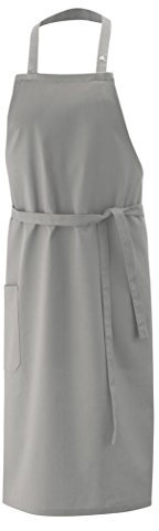 Exner Latzschürze XXL 100 x 100 cm, Größe:100 x 100 cm, Farbe:Silver Grey
