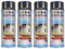 Gris Anthracite Brillante Lot 4 Bombes spray Peinture en Aérosol 4x400ml séchage rapide