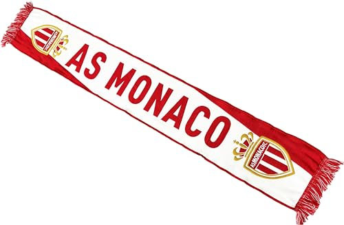 AS Monaco Schal ASM – Offizielle Kollektion Fußball – Größe 138 cm