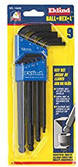 Ball End Keys Set 9 Metric (1.5-10mm)