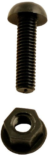 Connect 31532 Number Plate Fixing 1 Black Screws/Nuts 100pc