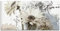ARTland Wanddeko Glasbilder Wandbild Glas Bild einteilig 100x50 cm Querformat Blumen Blüten Gerberas Schriftzug Shabby Chic T4RU