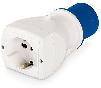 Scame Adapto – Adattatore/A Simple Industrial IP20 2 poli + terra 16 A 250 V bivalente