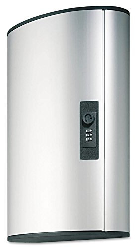 Durable 196723 Schlüsselkasten Key Box Code 72 (Zahlenschloss, für 72 Schlüssel) Metallic Silber