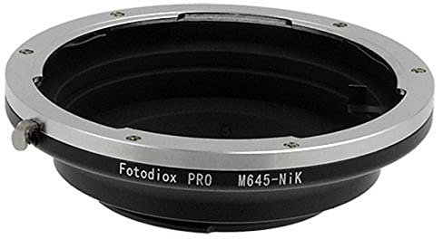 Fotodiox Anello Adattatore Professionale per Mamiya 645, M645 Obiettivo a Fotocamera Nikon