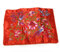 Wrapables Schmuckrollen aus Seide, bestickt, Rot