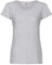 Fruit of the Loom Women's Original T. T-Shirt, Heather Grey, 18 (Manufacturer Size:XX-Large)