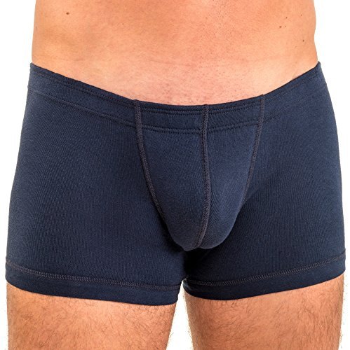 HERMKO 3901 Herren Pant aus 100% Bio-Baumwolle mit elastischem Börtchen, Größe:D 14 = EU 8XL, Farbe:Marine