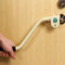 Swereco Disabled Toilet Door Handle - Door Lever - Silver Stainless Steel