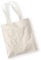Westford Mill - Baumwoll-Tragetasche mit langen Henkeln One Size,Sand