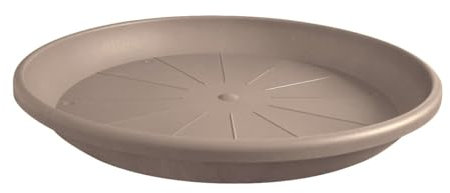 Geli Untersetzer CYLINDRO rund aus Kunststoff, Farbe:Taupe, Durchmesser:21 cm