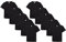 Fruit of the Loom Men's Valueweight Short Sleeve T Shirt, Black, M UK