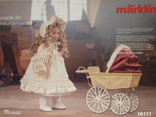 Märklin 16111 historischer Puppenwagen Blechmodell mit Heidi-OTT-Puppe