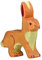Holztiger Hase, Ohren hoch, 80097