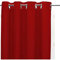 Soleil d'ocre OSCURANTE Tenda con Occhielli, Rosso, 140 x 250 cm