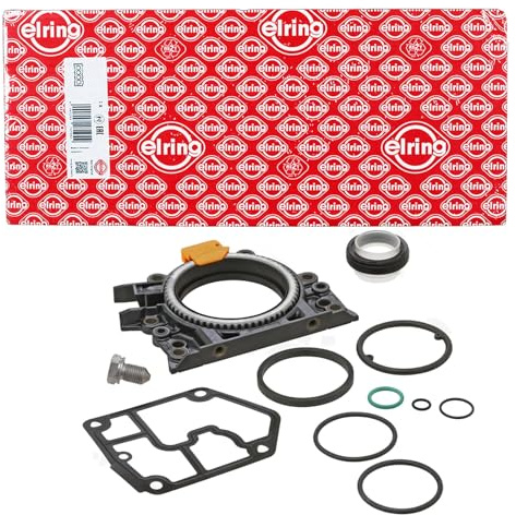 ELRING 904.780 Dichtungssatz Kurbelgehäuse mit Wellendichtring-Kurbelwelle Kompatibel mit VW Golf 6 5K1