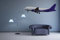 U24 Wandtattoo Airbus A320 Wandsticker 100 x 30 cm Aufkleber