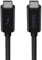 Belkin 0.9 m Thunderbolt 3 USB-C to USB-C Cable with Type C 3.1 - Black,F2CD081bt1M-BLK