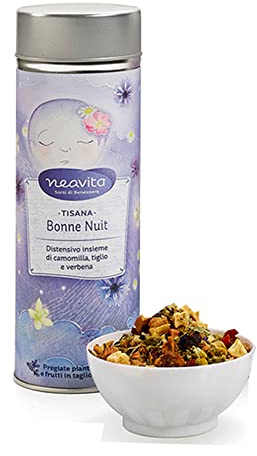NEAVITA tisana Bonne Nuit Silver Tin