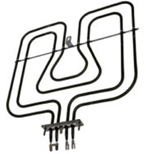Elemento calefactor dual para parrilla de horno Zanussi