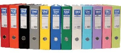 Unisystem 092489 - Hebelordner A4 Rückenbreite: 70mm schwarz