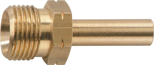 Übergangsstück mit Gewindestutzen R 1/4“ lks. KNx8mm Rohrstutzen