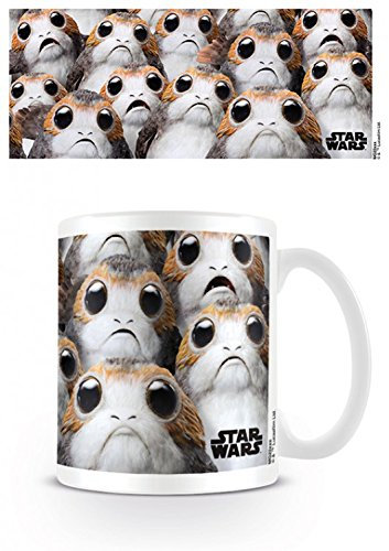 1art1 Star Wars Episode VIII Die Letzten Jedi, Viele Porgs Foto-Tasse Kaffeetasse 9x8 cm