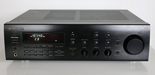 Pioneer SX-702 RDS Sterteo Receiver in schwarz