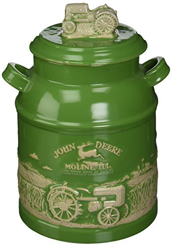 M. Cornell Importeure John Deere Milch kann Cookie Jar, grün