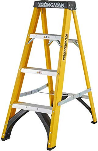 3 Tread Catwalk S400 Fibreglass Step Ladder