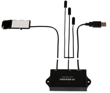 Velleman Estensore IR, per il controllo di apparecchiature audio e video, anche dietro le ante chiuse dell'armadio