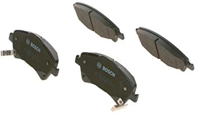 Bosch BP1134 - Auto Bremsbeläge vorne - Bosch-Qualität - für leises Bremsen mit wenig Staub - ECE-R90 zertifiziert - kupferfrei - 1 Set mit 4 Bremsbelägen