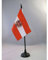 AZ FLAG - Tischflagge Österreich Mit Adler - 15x10 cm - Österreichische Tischfahne 10 x 15 Cm - Flaggen