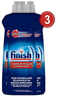 Finish Liquide de Rinçage Brillance et Séchage 800 ml - Lot de 3