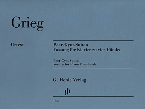 Peer-Gynt-Suiten - Fassung für Klavier zu vier Händen (G. Henle Urtext-Ausgabe)