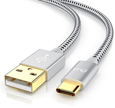 CSL - 2m USB C Ladekabel Datenkabel Typ C - Kompatibel mit USB Typ-C Geräten wie Samsung Galaxy S23 S22 MacBook Sony OnePlus HTC Oppo Xiaomi nd weitere
