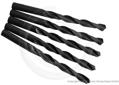 5x HSS-R Metallbohrer Spiralbohrer für Akkuschrauber/Bohrmaschine Ø 9,1mm