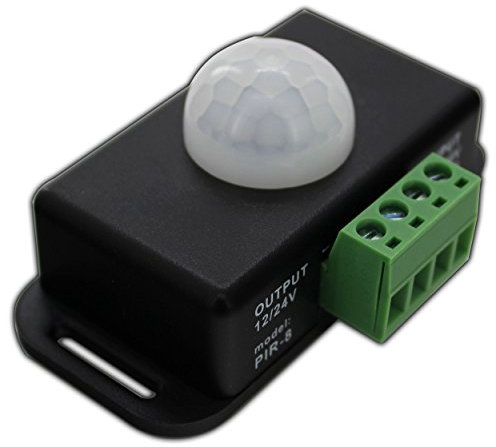 LED IR Bewegungsmelder 12V DC Bewegungssensor Bewegung PIR Sensor für LED Streifen/Leuchtmittel 12V 4A - PB-Versand®