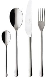 Villeroy & Boch Udine Couverts de table pour 6 personnes, 30 pièces, Acier inoxydable