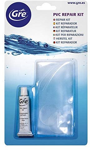 GRE PISCINE Gre Kit per RIPARAZIONI-PVC Liner Manutenzione Pulizia Accessori