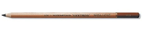 Koh-I-NOOR 8803 Sepia Bleistift – Licht Braun (12 Stück)