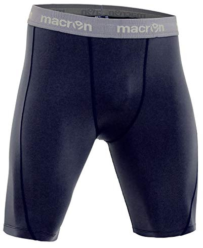 Bermuda Scaldamuscoli Macron QUINCE Sliding Short Blu taglia M