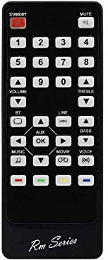 RM Series Replacement Remote Control for Goodmans GDSB02BT20