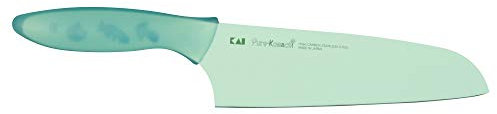 Kai Europe Kai Coltello santoku, Acciaio Inossidabile, Turchese (Türkis), 0 cm