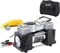 KATSU Compressore Aria Portatile Auto Professionale 150 PSI 12V 32Amp Doppio Cilindro con Luce a LED Gonfiatore per Pneumatici per Auto per Grandi Volumi Pompa per Auto Camper Camion