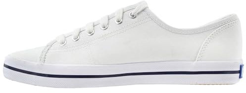 Keds Kickstart Seasonal Solid, Zapatillas Mujer, Blanco, 40 EU