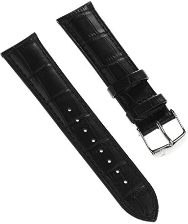 Festina Uhrenarmband Casual Armband-Material Leder schwarz für Festina F16823, F16822 Uhren