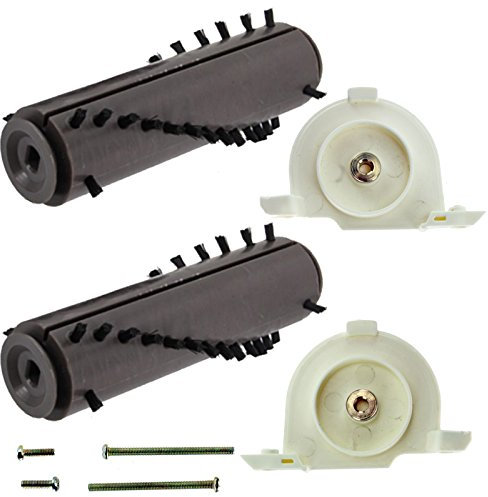 SPARES2GO Complete Brushroll + End Caps Kit Compatible with GTech AirRam DM001 AR02 AR01 AR03 AR05 Cordless Vacuum Cleaner